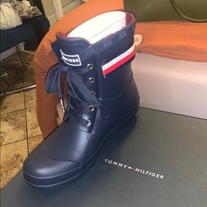 Brand new Tommy Hilfiger rain boots